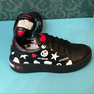 Love moschino sneakers new and authentic